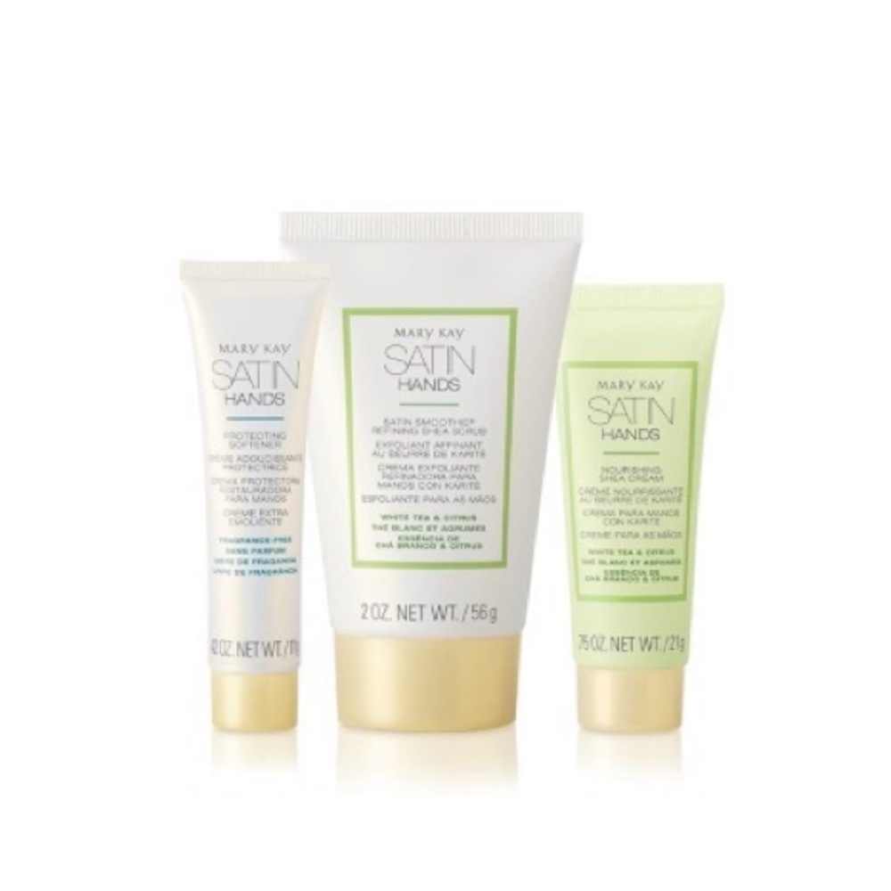 Mary Kay "White Tea & Citrus" Satin Hands Pampering Set